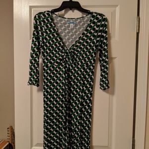 Old Navy Geometric Print Maternity Dress